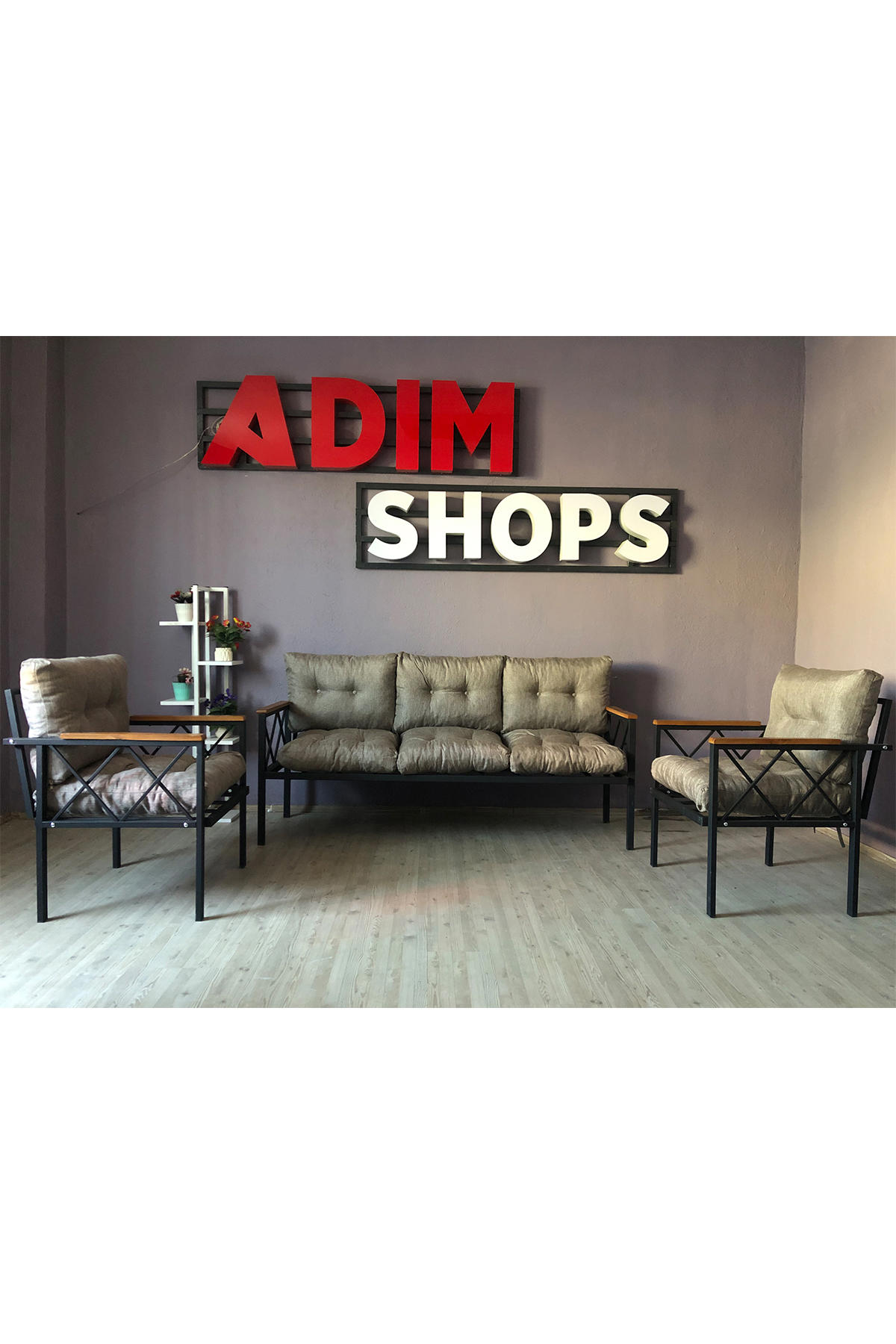 adımshops Balkon-bahçe-kafe,çay Seti,koltuk Takımı,oturma Grubu,ofis Koltuğu MİAMİ YENİ